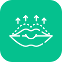 lip lift icon